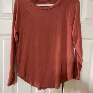 AE plush GUC small peach/coral